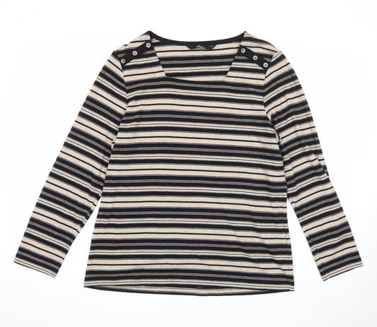 Womens UK Size M Bonmarché Black Pullover Jumper