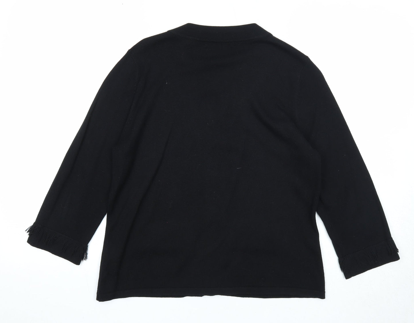Womens UK Size M Cyrus Black Pullover Jumper