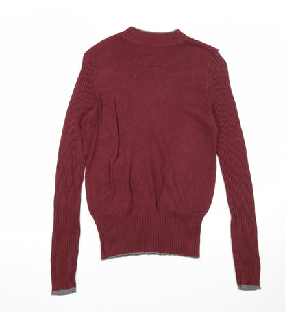 Womens UK Size S VERO MODA Purple Pullover Jumper