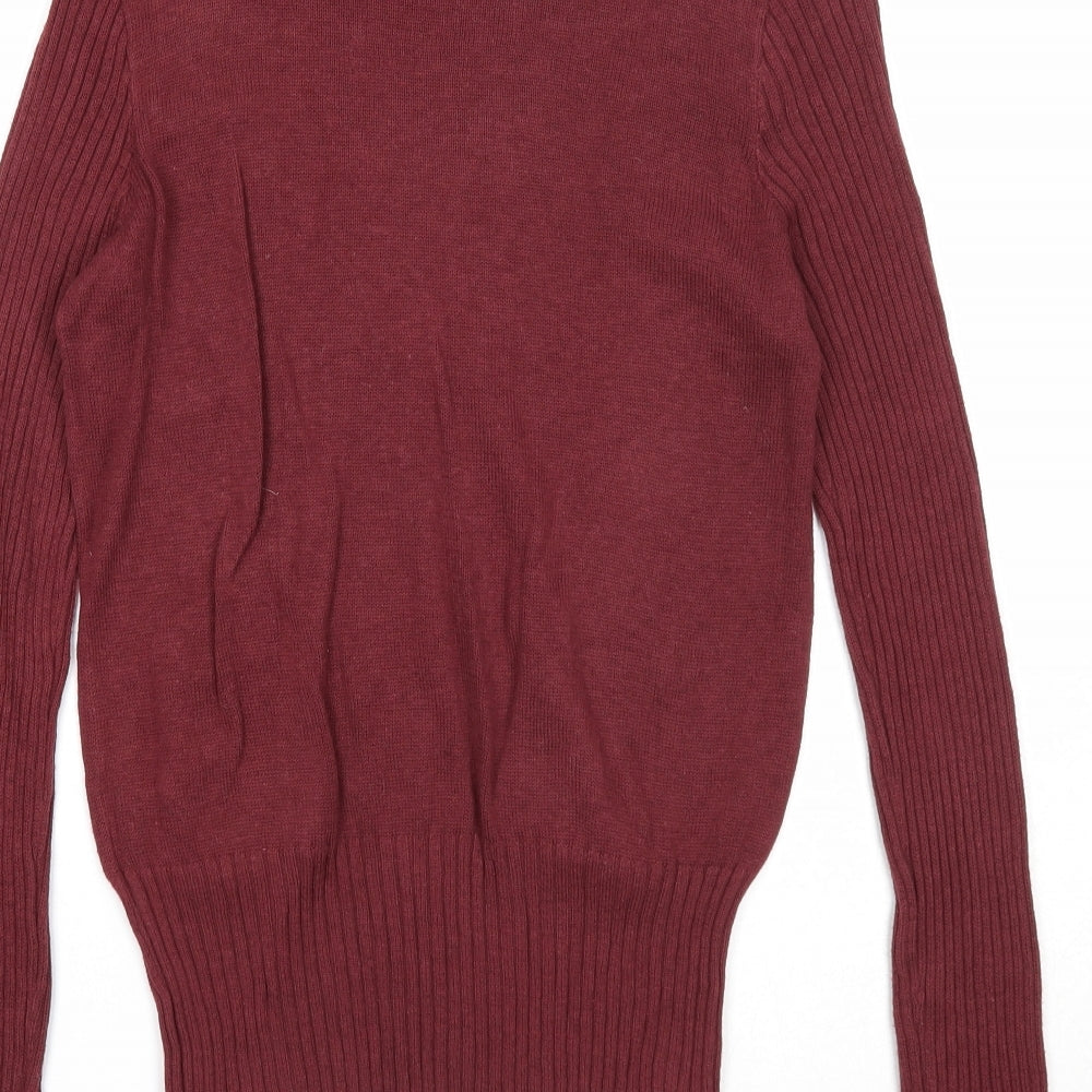 Womens UK Size S VERO MODA Purple Pullover Jumper