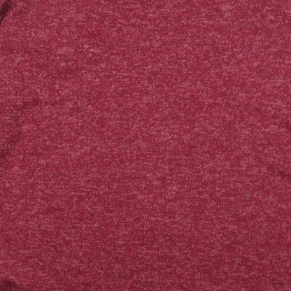 Colloseum Womens Red Round Neck Viscose Pullover Jumper Size XS