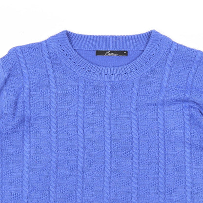 Womens UK Size M Bonmarché Blue Pullover Jumper