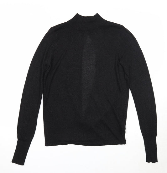 Womens UK Size 6 NEXT Black Pullover Jumper