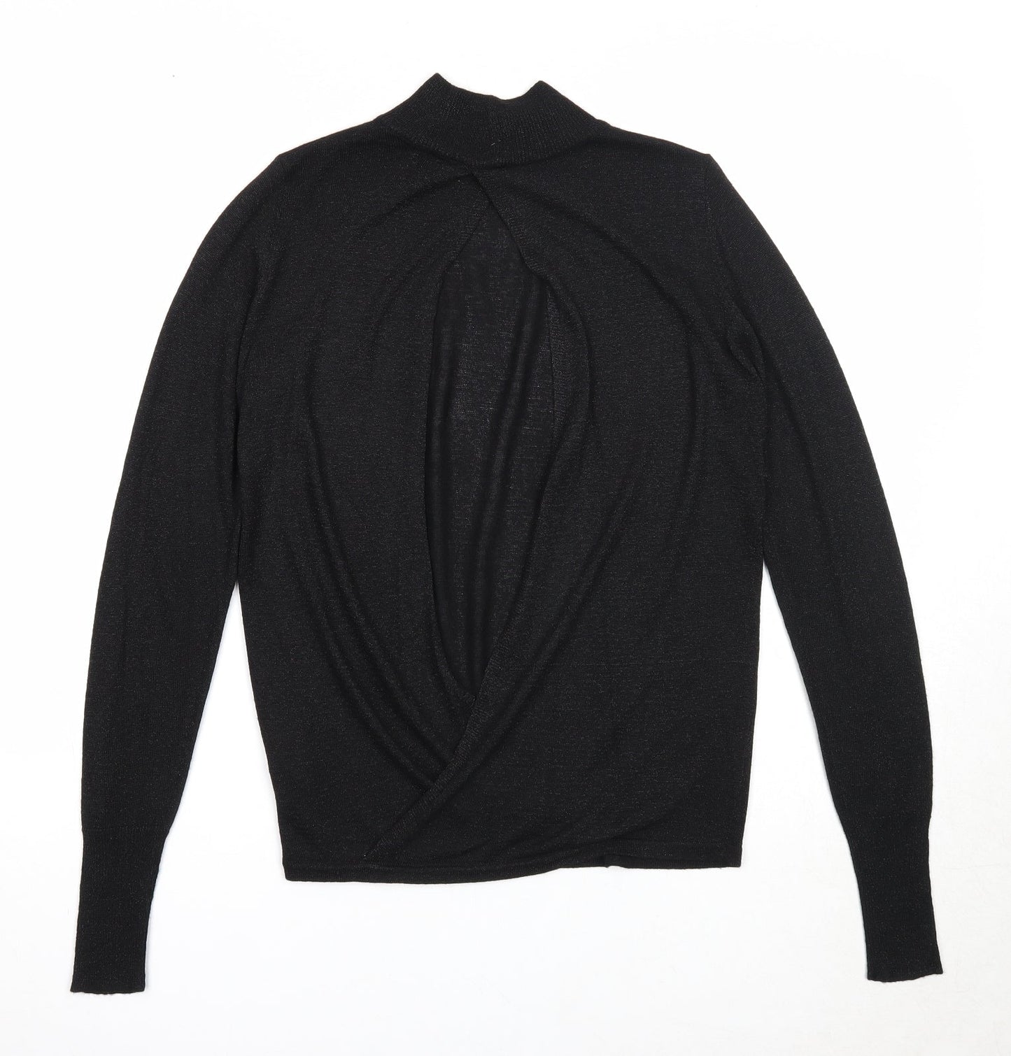 Womens UK Size 6 NEXT Black Pullover Jumper