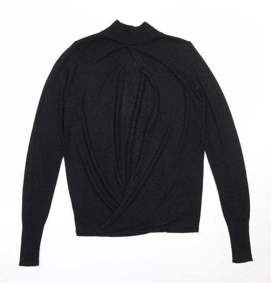 Womens UK Size 6 NEXT Black Pullover Jumper