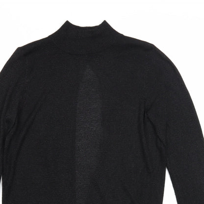 Womens UK Size 6 NEXT Black Pullover Jumper