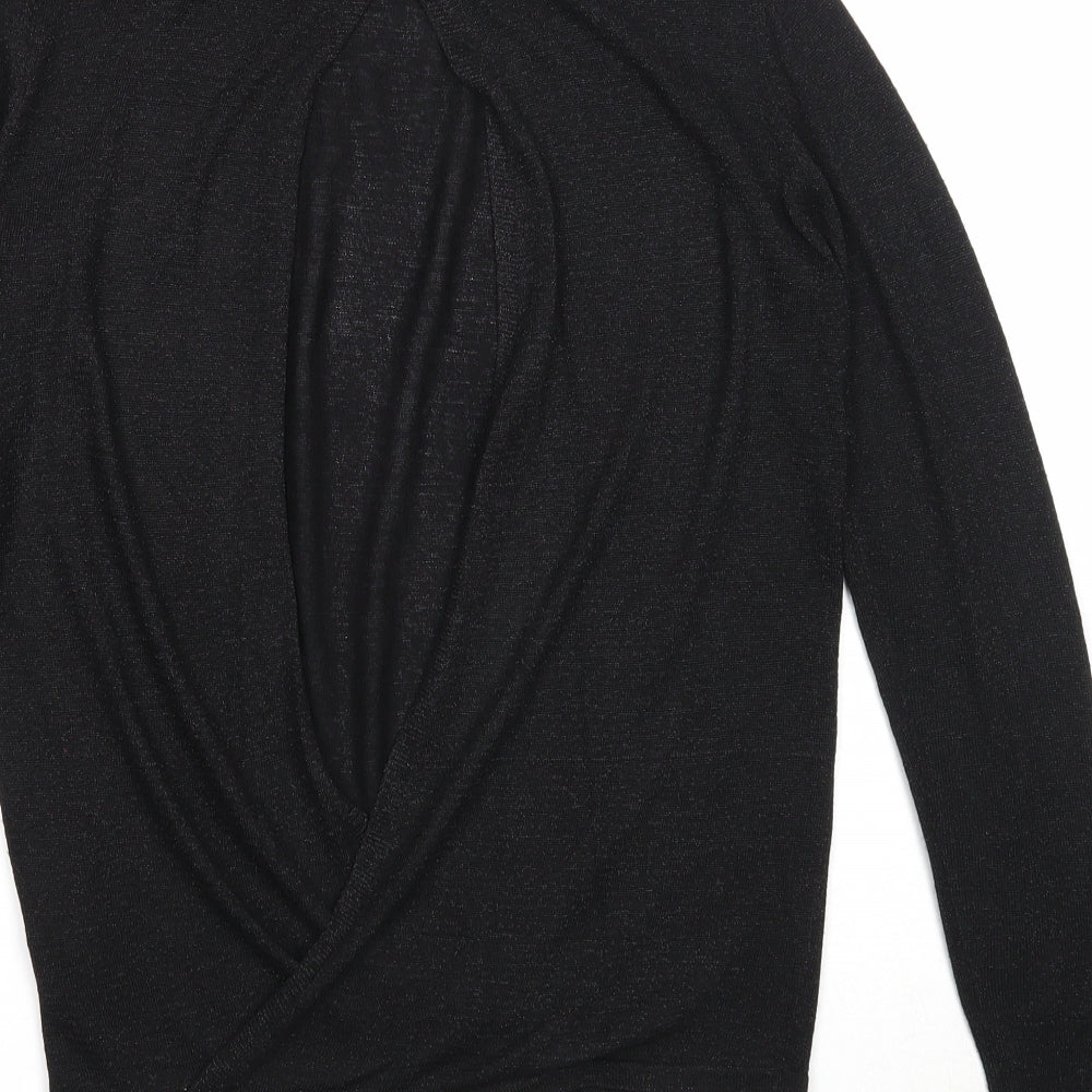 Womens UK Size 6 NEXT Black Pullover Jumper
