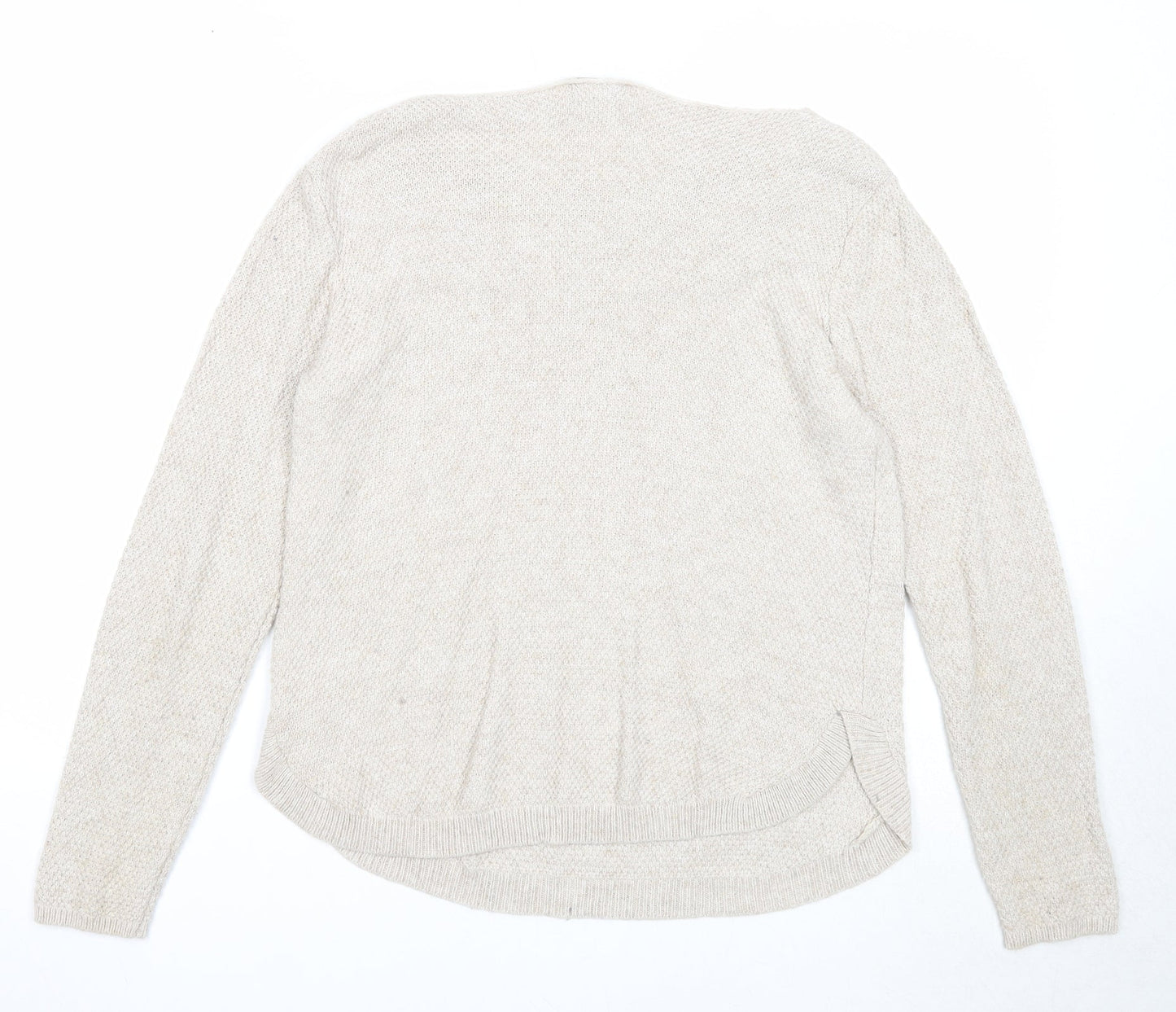 Womens UK Size M Monsoon Beige Pullover Jumper