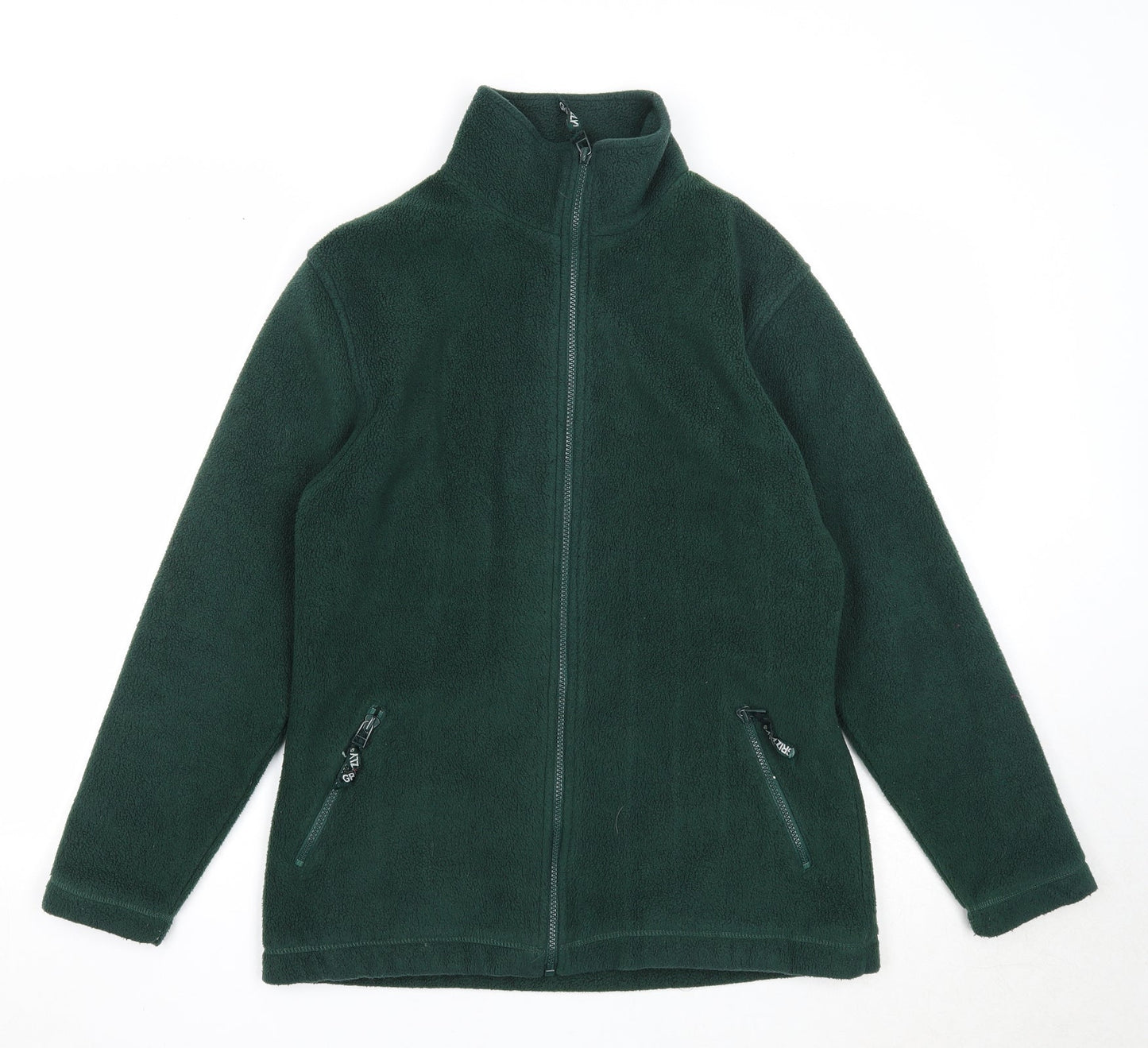 Grizzly Womens Green Jacket Size 16 Zip