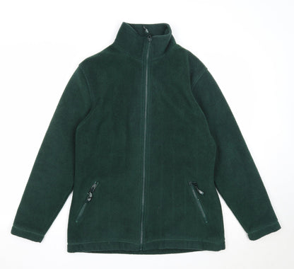 Grizzly Womens Green Jacket Size 16 Zip