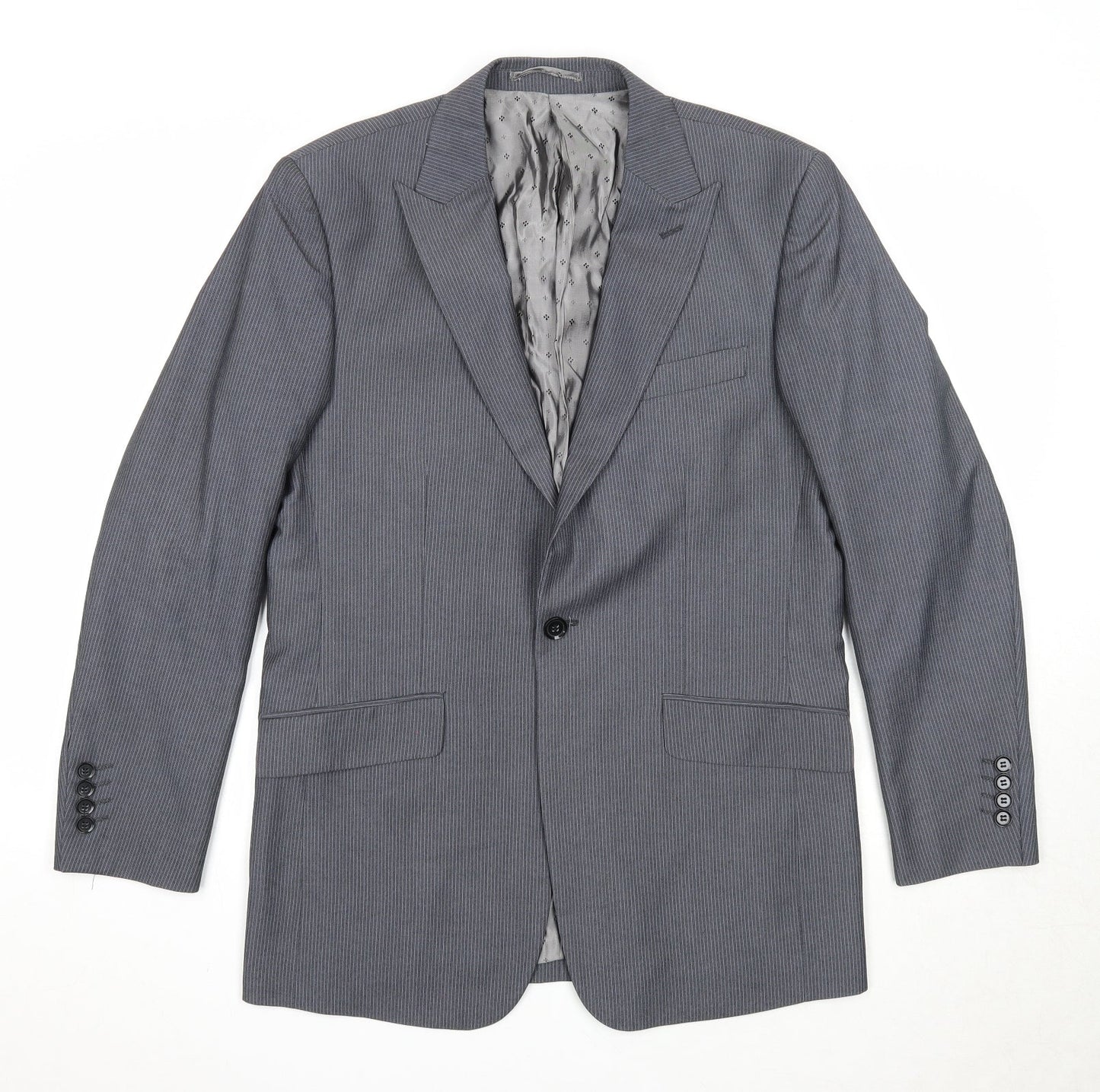Mens UK Size 38 Skopes Regular Grey Suit Jacket