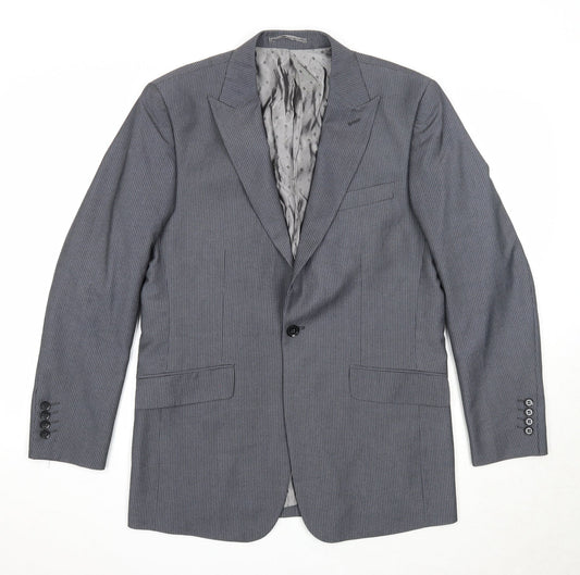 Mens UK Size 38 Skopes Regular Grey Suit Jacket