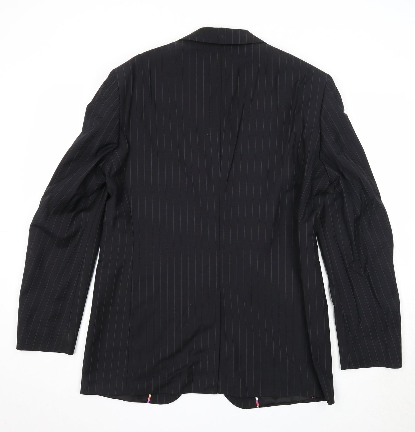 Mens UK Size 40 Impressions Regular Black Suit Jacket