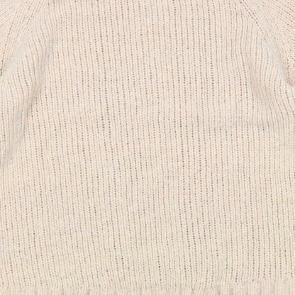 Womens UK Size S H&M Pink Pullover Jumper
