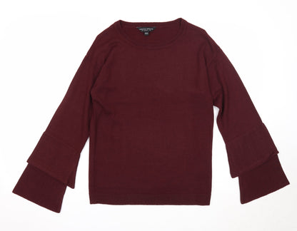 Womens UK Size 12 Dorothy Perkins Purple Pullover Jumper