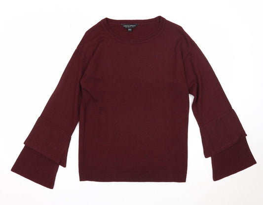 Womens UK Size 12 Dorothy Perkins Purple Pullover Jumper