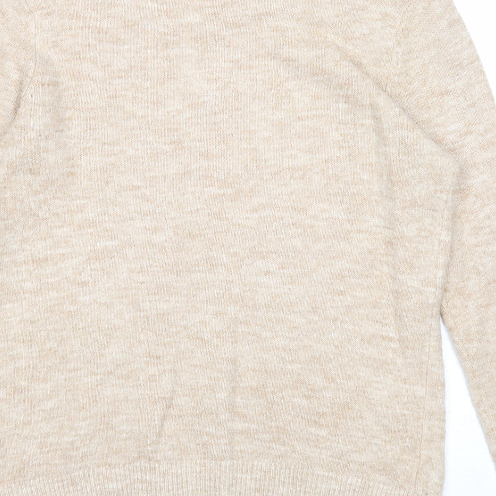 Womens UK Size 8 Dorothy Perkins Beige Pullover Jumper