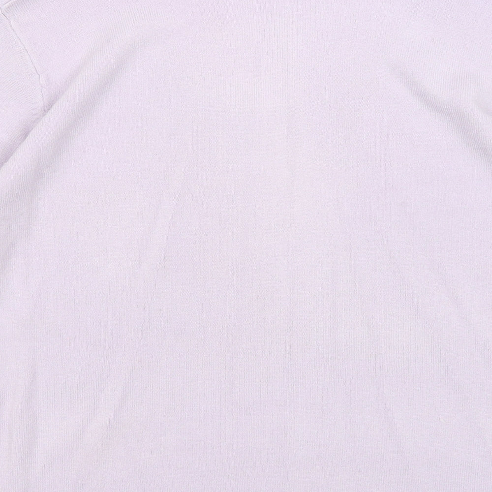 Womens UK Size 10 Tigi Purple Pullover Jumper