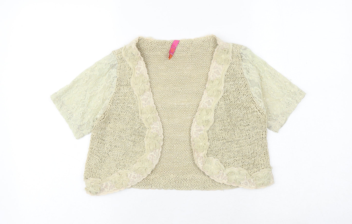 Womens UK Size S Marks and Spencer Brown Cardigan Jumper