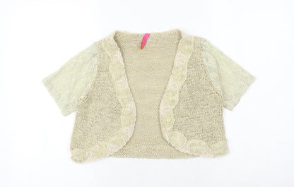 Womens UK Size S Marks and Spencer Brown Cardigan Jumper