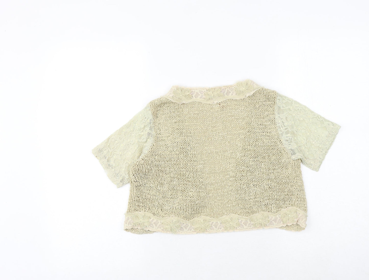 Womens UK Size S Marks and Spencer Brown Cardigan Jumper