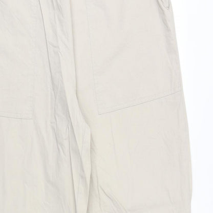 TEX Mens Beige Cotton Trousers Size 34 in Regular Button - Pockets