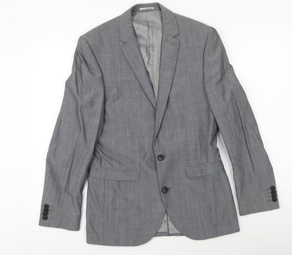 Mens UK Size 36 NEXT Regular Grey Suit Jacket