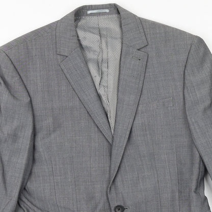 Mens UK Size 36 NEXT Regular Grey Suit Jacket