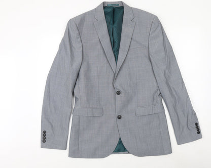 Mens UK Size 38 NEXT Regular Grey Suit Jacket