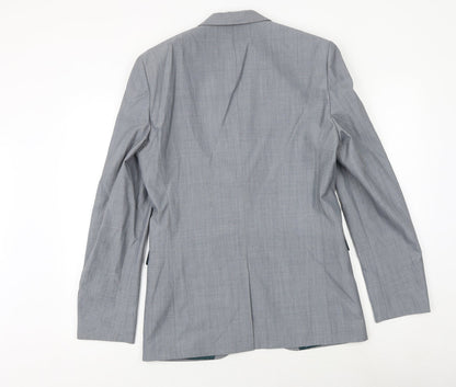 Mens UK Size 38 NEXT Regular Grey Suit Jacket