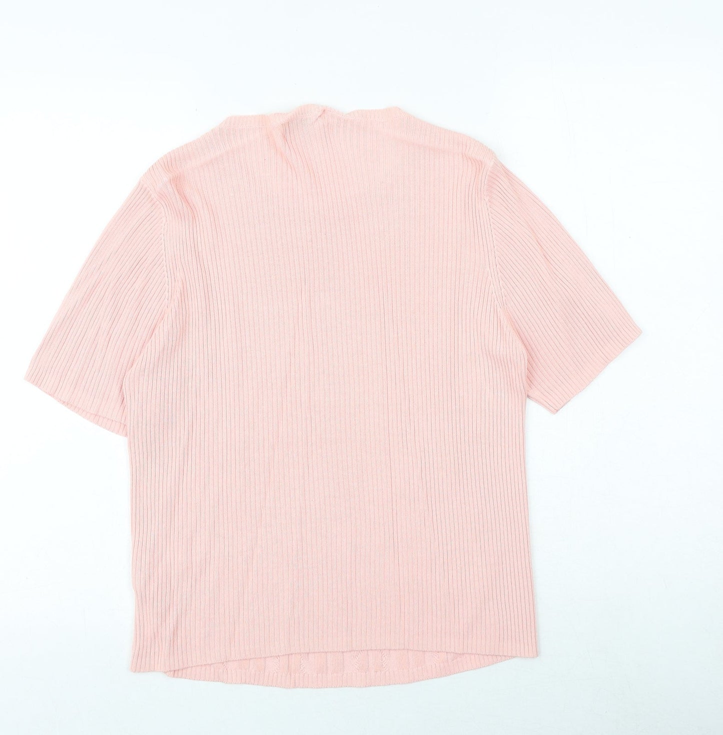 Womens UK Size S Jumper Pink Pullover Jumper