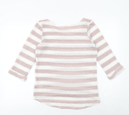 Womens UK Size 10 NEXT Pink Pullover Jumper
