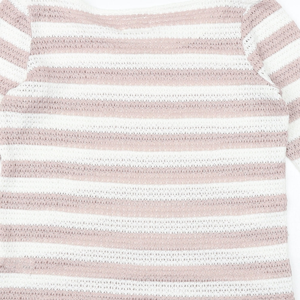 Womens UK Size 10 NEXT Pink Pullover Jumper