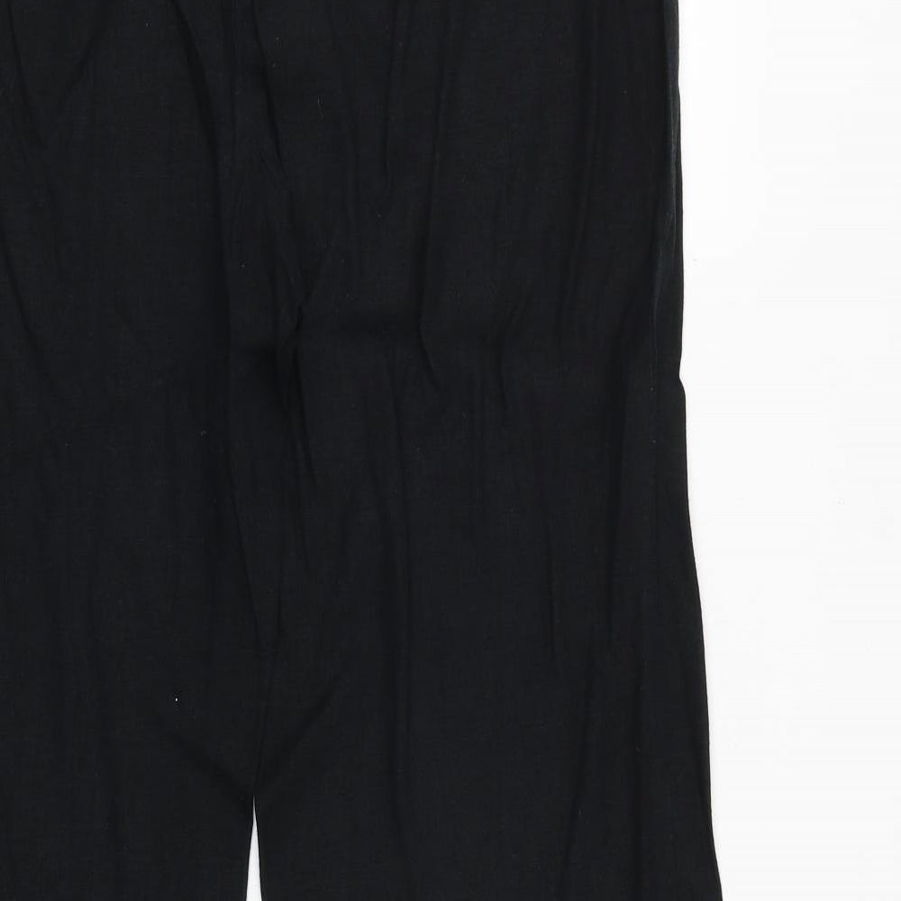 Womens UK Size 40 in Marks and Spencer Regular Fit  Black Trousers