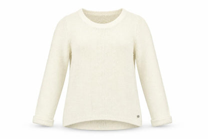Mavi Womens Beige Round Neck Acrylic Pullover Jumper Size S