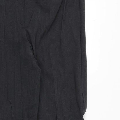 Womens UK Size 14 Marks and Spencer Regular Fit Dress Pants Grey Trousers