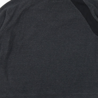 Your Turn Womens Grey Cotton Pullover Sweatshirt Size S
