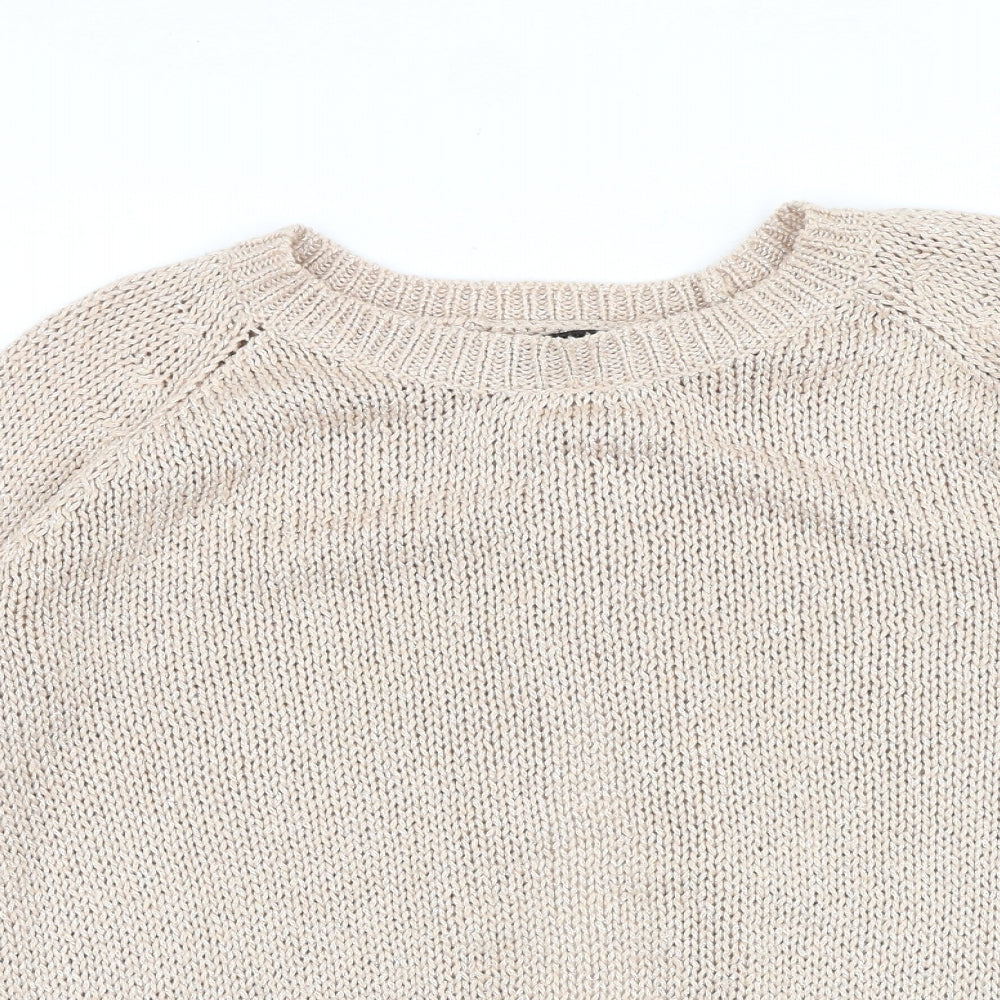Womens UK Size 8 New Look Pink Pullover Jumper