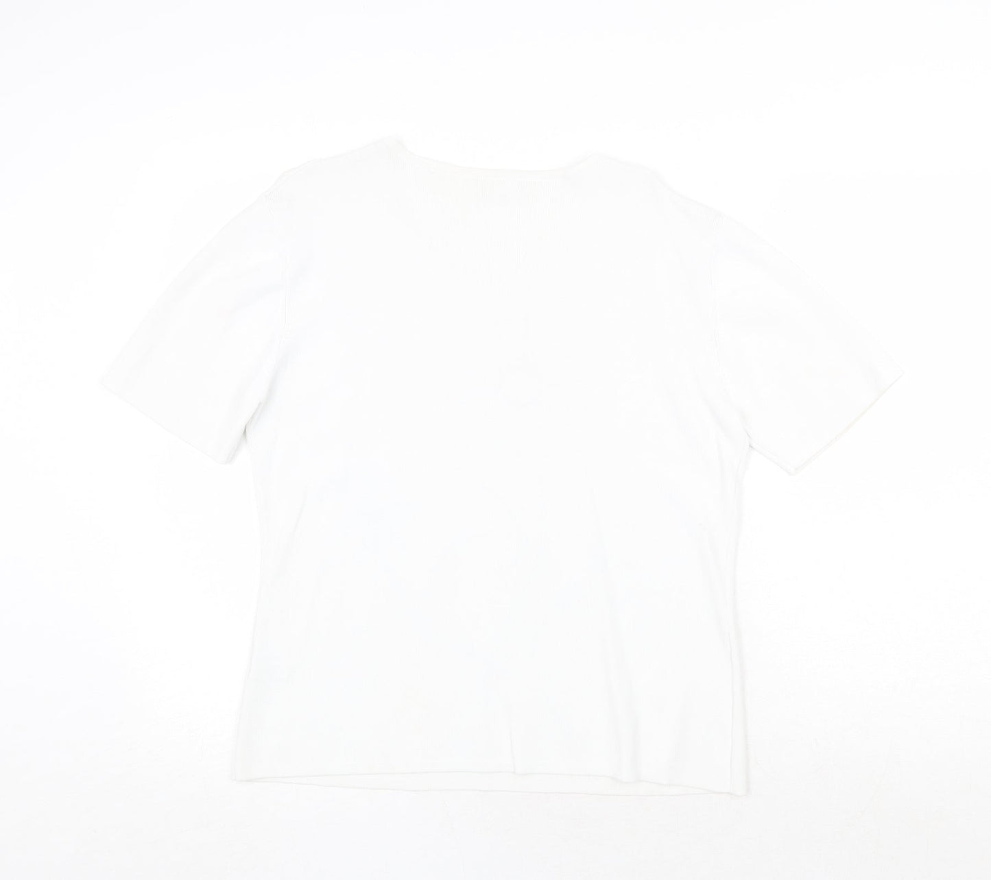 Womens UK Size M Roman Originals White Pullover Jumper