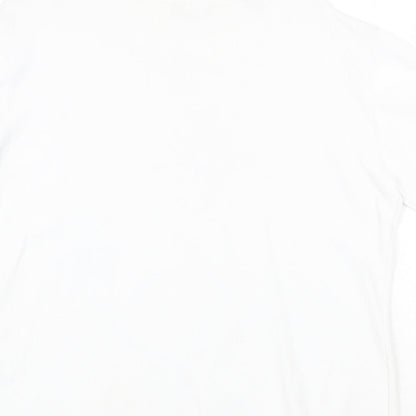 Womens UK Size M Roman Originals White Pullover Jumper