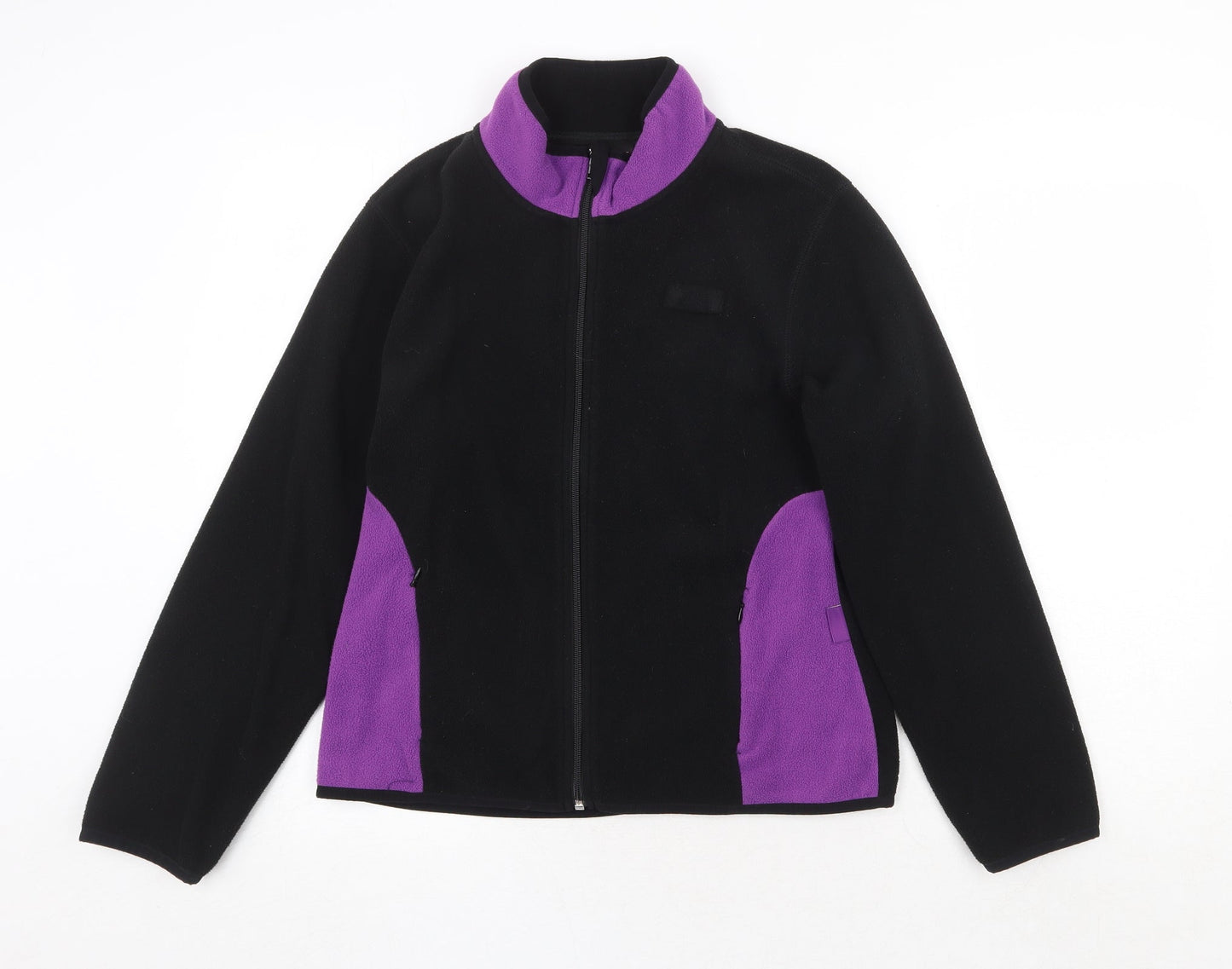 Dimensions Womens Black Jacket Size M Zip