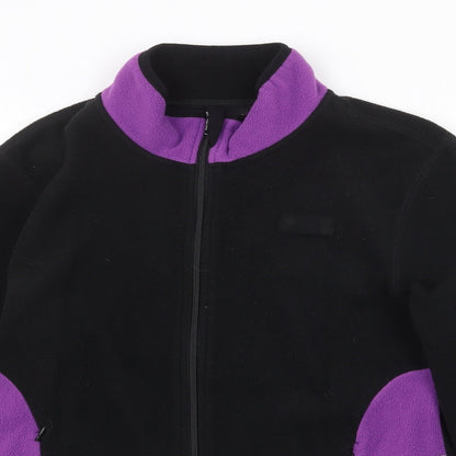 Dimensions Womens Black Jacket Size M Zip
