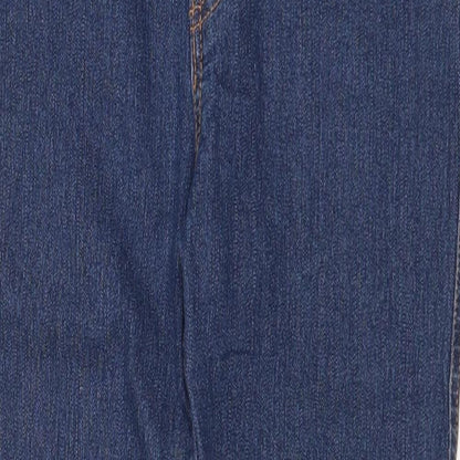 Mohito Womens Blue Cotton Skinny Jeans Size 8 Regular Zip