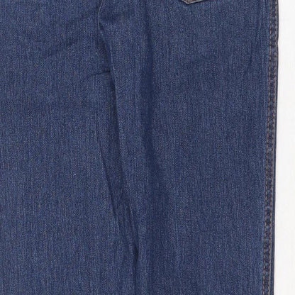 Mohito Womens Blue Cotton Skinny Jeans Size 8 Regular Zip
