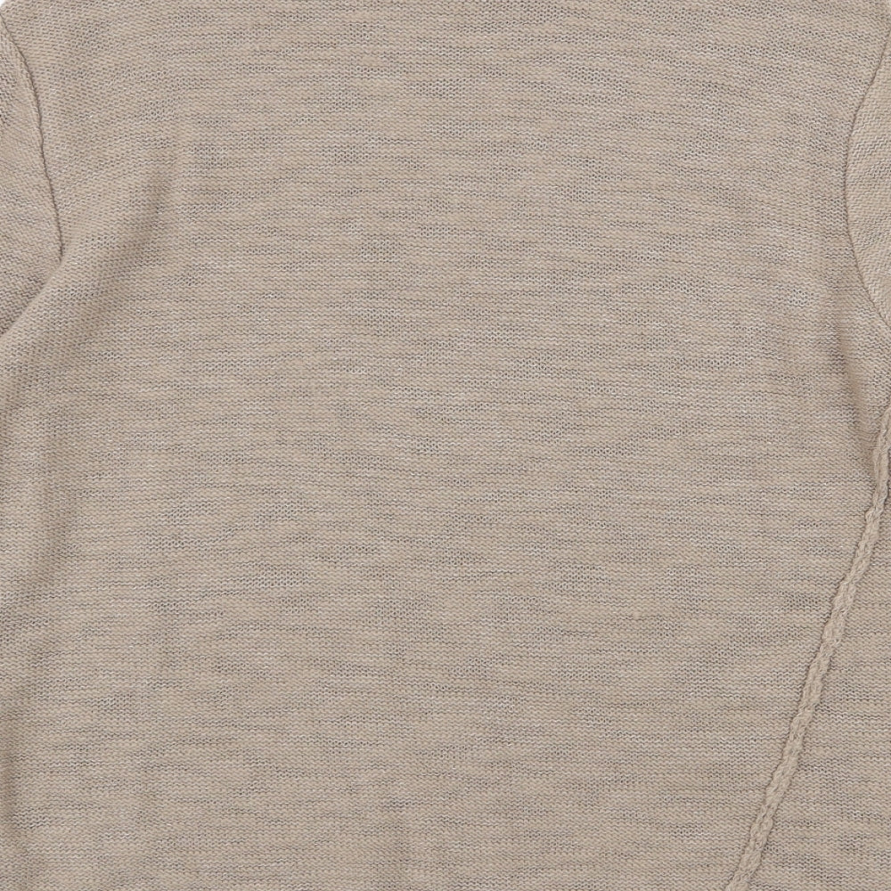Womens UK Size S River Island Beige Pullover Jumper