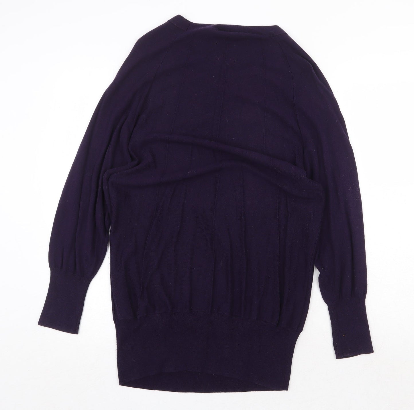 Womens UK Size M Kaliko Purple Pullover Jumper