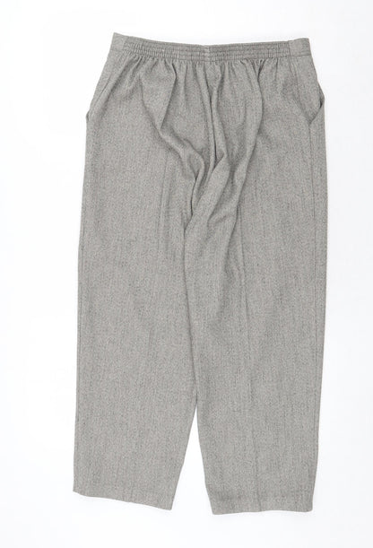 Womens UK Size 16 Emma Collection Regular Fit  Grey Trousers