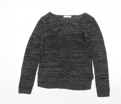 Womens UK Size S VILA Black Pullover Jumper