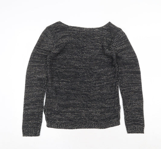 Womens UK Size S VILA Black Pullover Jumper