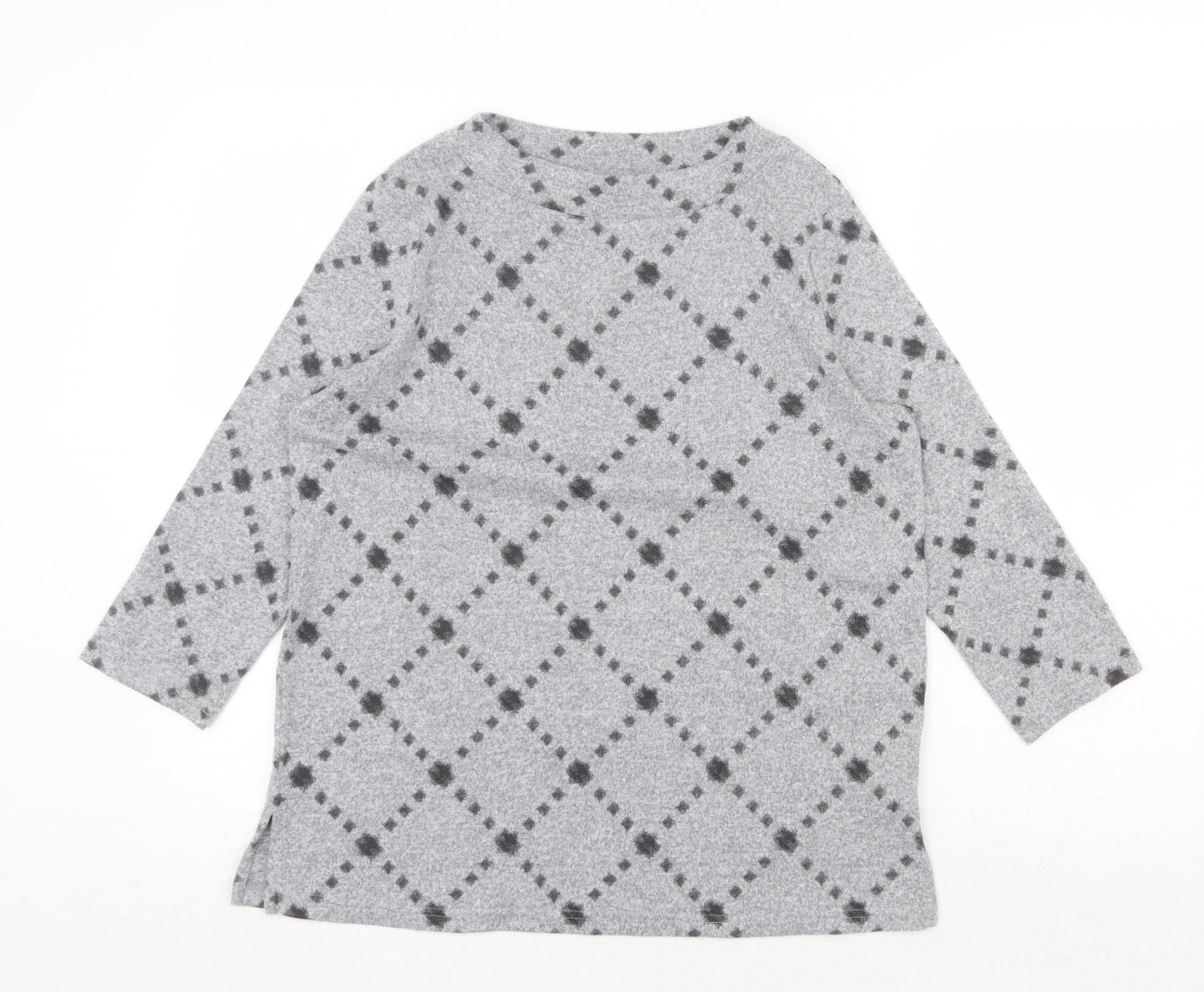 Womens UK Size 12 Marks and Spencer Grey Pullover Jumper